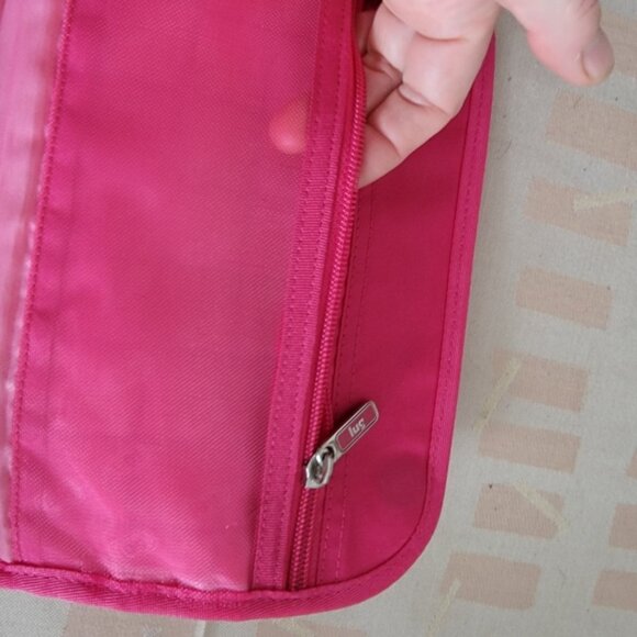 Lug Pink Polka Dot Crossbody Bag - Picture 5 of 11